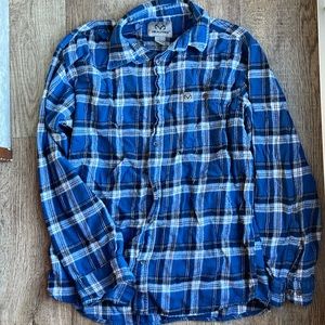 Realtree 100% Cotton Button Up